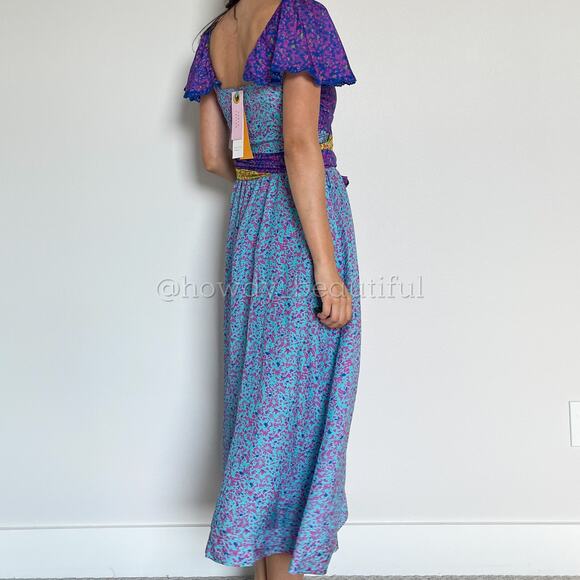 Tanya Taylor Tiegan Midi Dress Confetti Size 0 - Picture 5 of 10